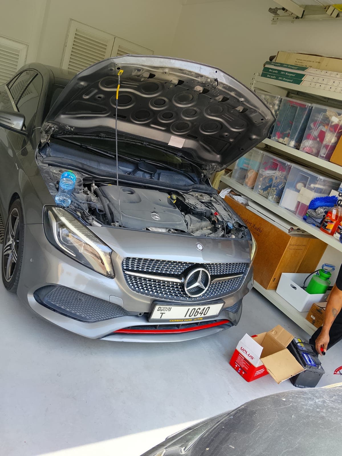 On-Site Mobile Battery Replacement & AGM Setup — Dubai Marina, Dubai